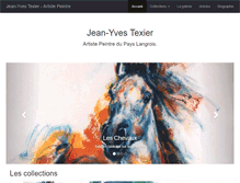 Tablet Screenshot of jean-yves-texier.com